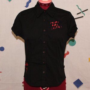 Vexy "Let it Rock" black shirt